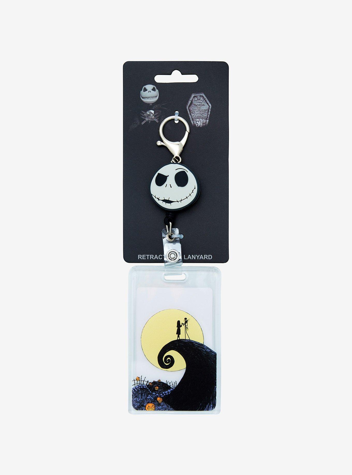 The Nightmare Before Christmas Jack Retractable Lanyard, , hi-res