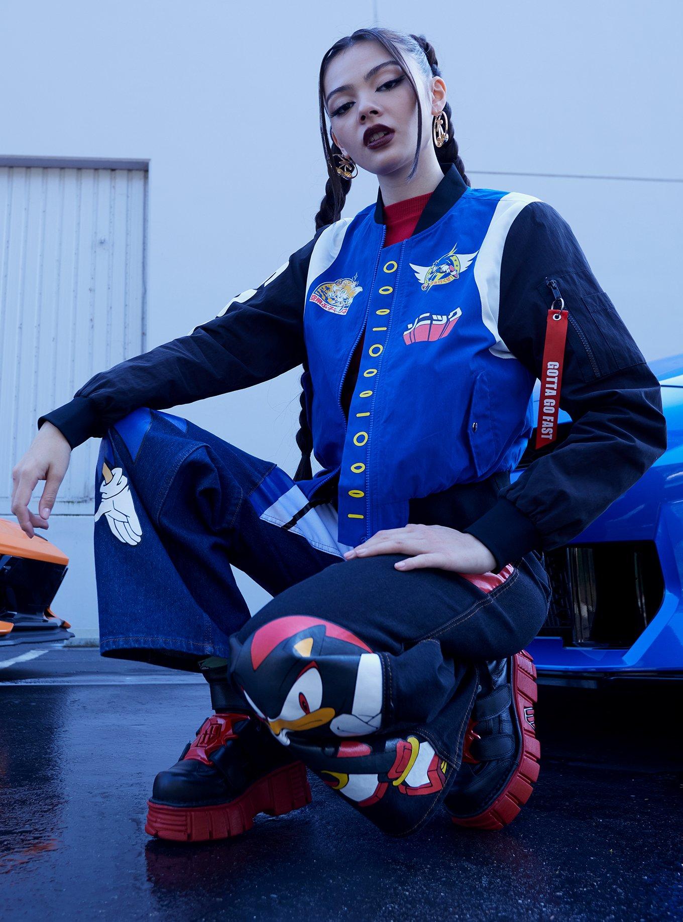 Sonic The Hedgehog Racing Girls Bomber Jacket, MULTI, hi-res