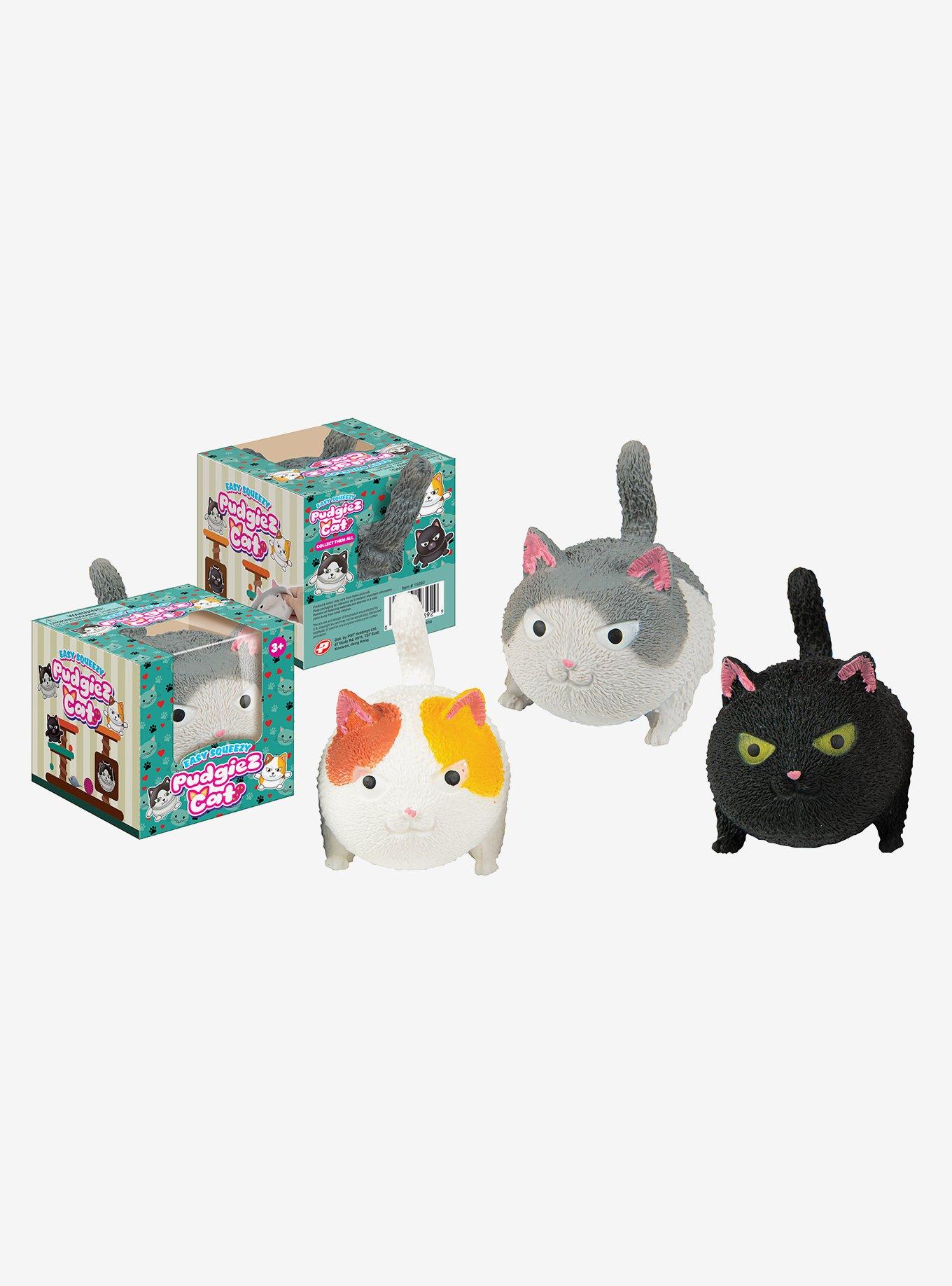 Easy Squeezy Pudgiez Cat Blind Box Figure, , hi-res
