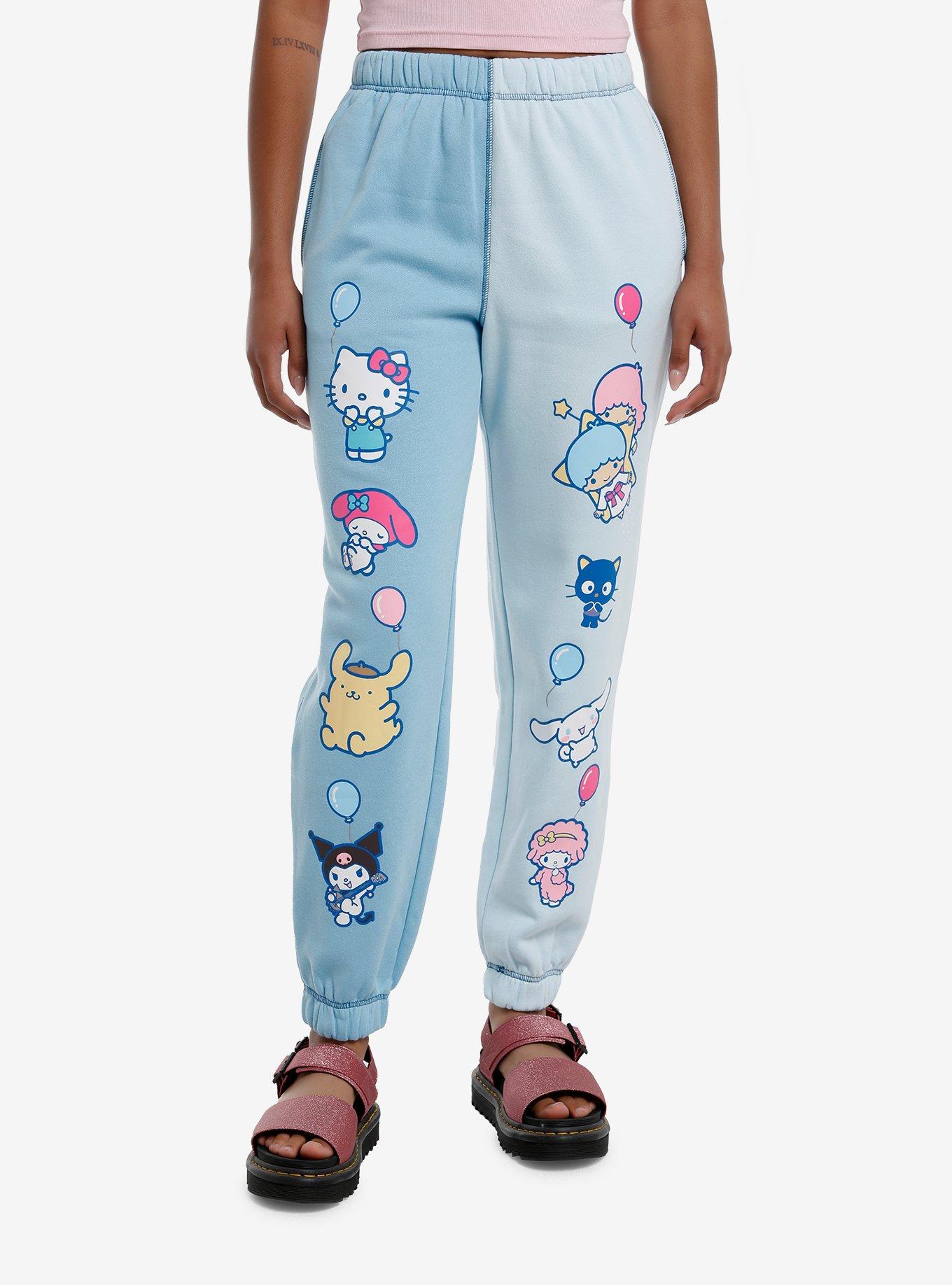 Hello Kitty And Friends Balloon Jogger Sweatpants, BLUE, hi-res