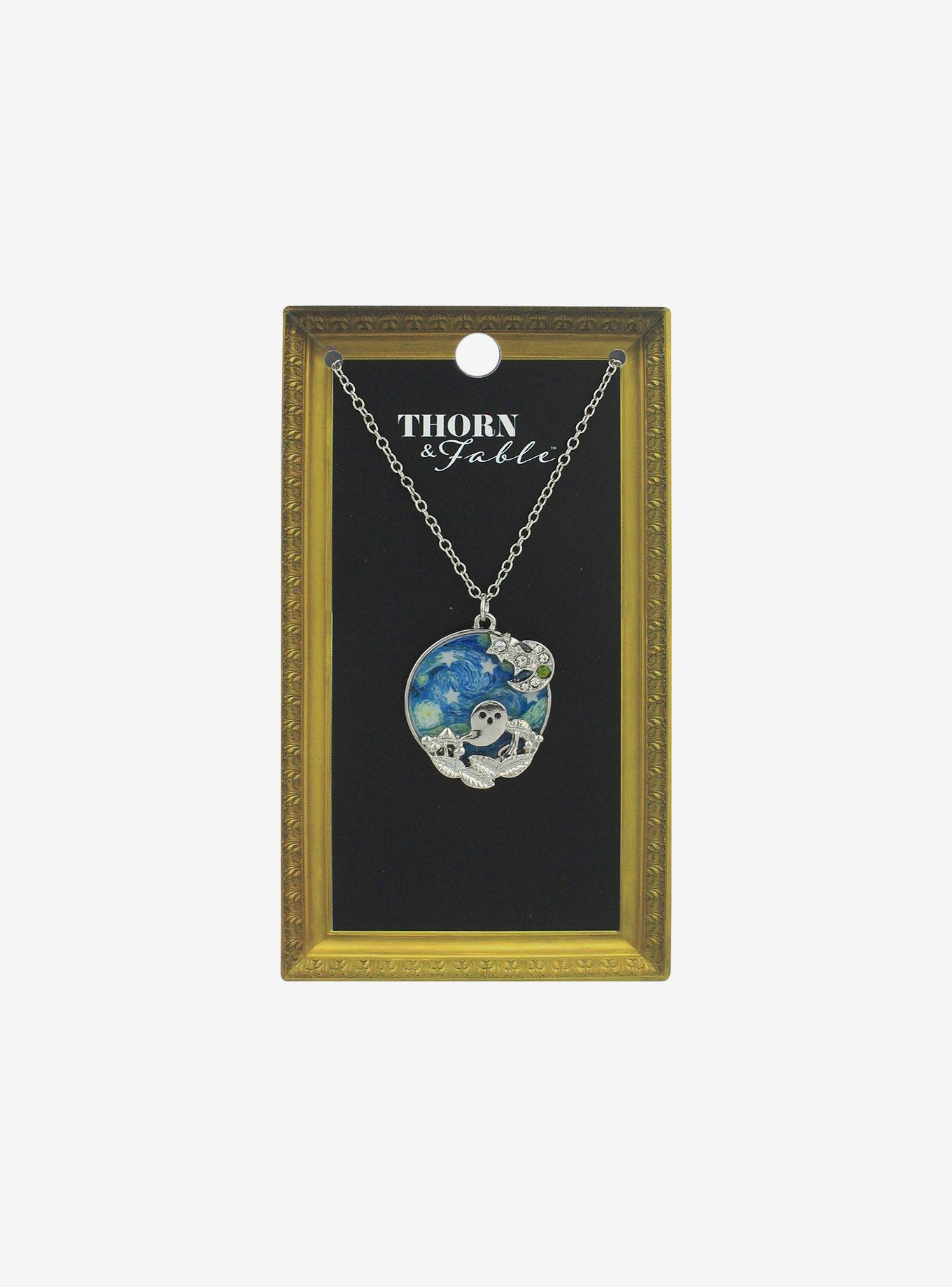 Thorn & Fable Starry Night Ghost Necklace, , hi-res