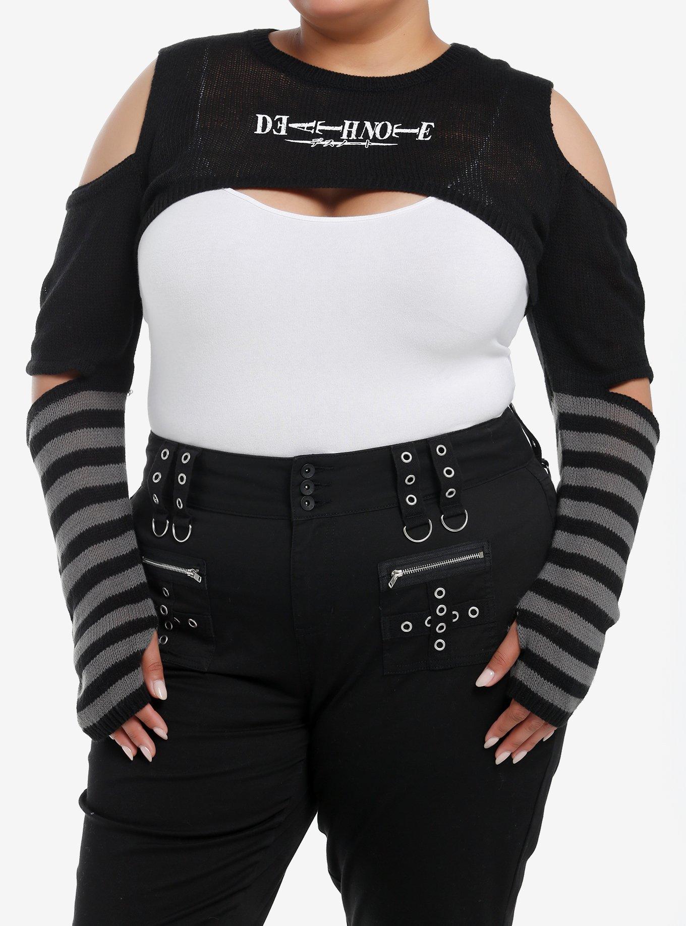 Death Note Logo Bolero Girls Crop Shrug Plus Size | Hot Topic