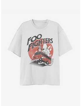 Foo Fighters Bus Logo Boyfriend Fit Girls T-Shirt, , hi-res