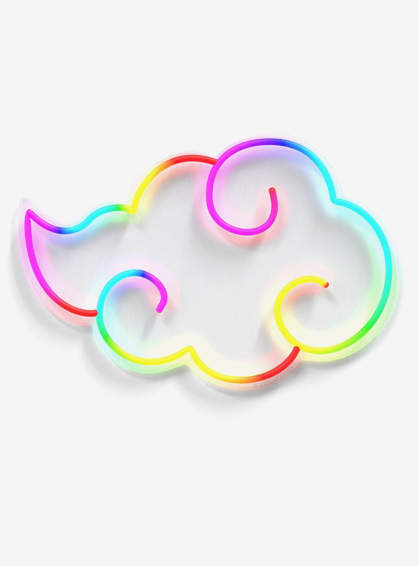 Naruto Shippuden Otaku Lamps Akatsuki Cloud Neon Sign | BoxLunch