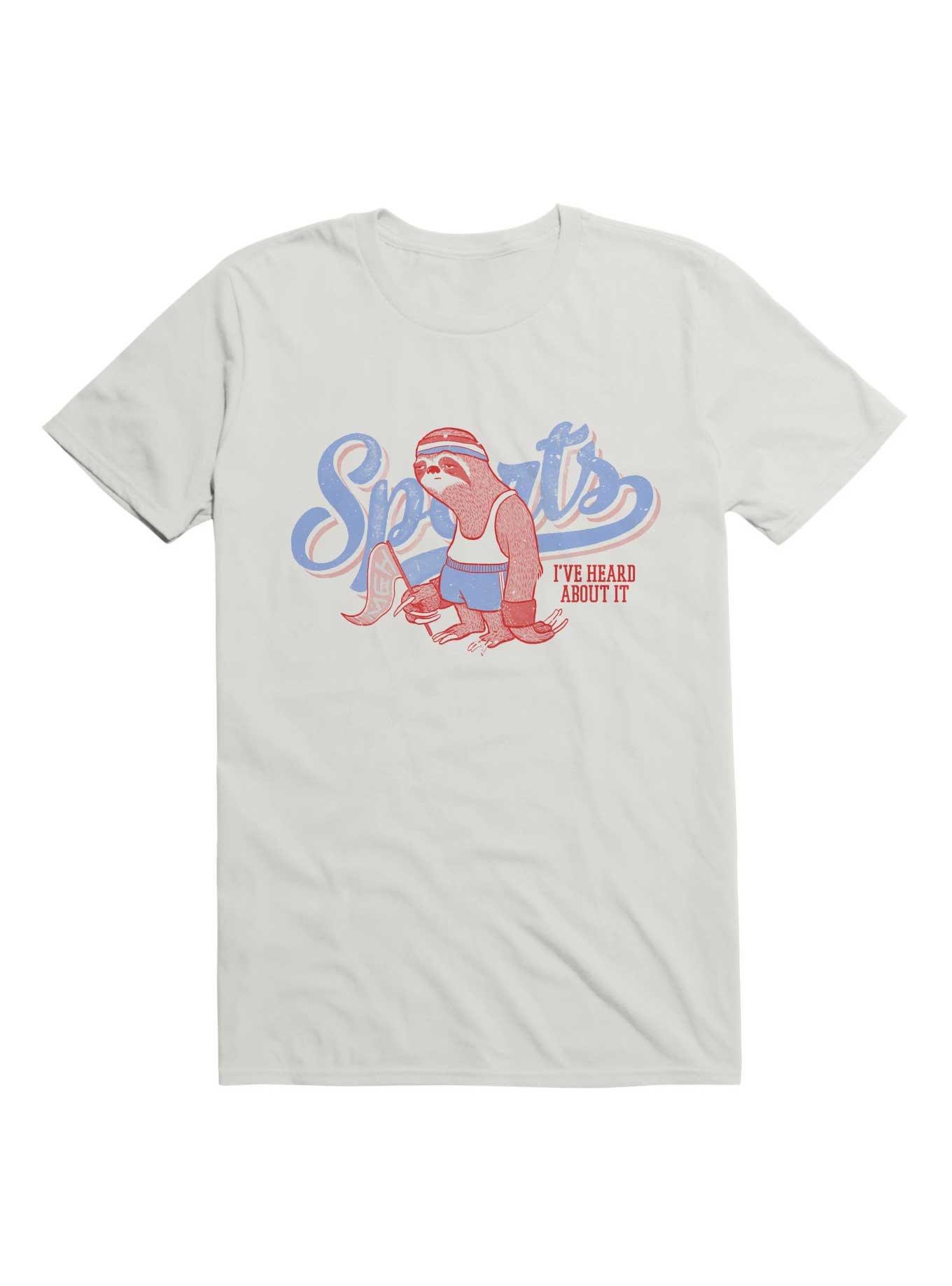Sports? Meh I've Heard About It T-Shirt, , hi-res