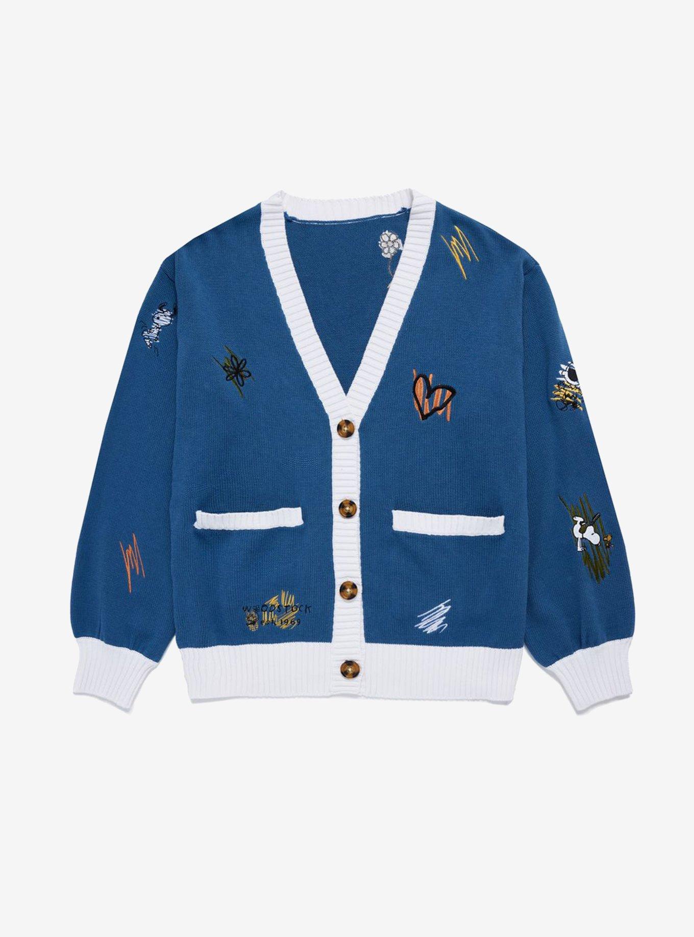 Samii Ryan X Peanuts Oversized Cardigan, MULTI, hi-res