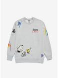 Samii Ryan X Peanuts Create Sweatshirt, HEATHER GREY, hi-res