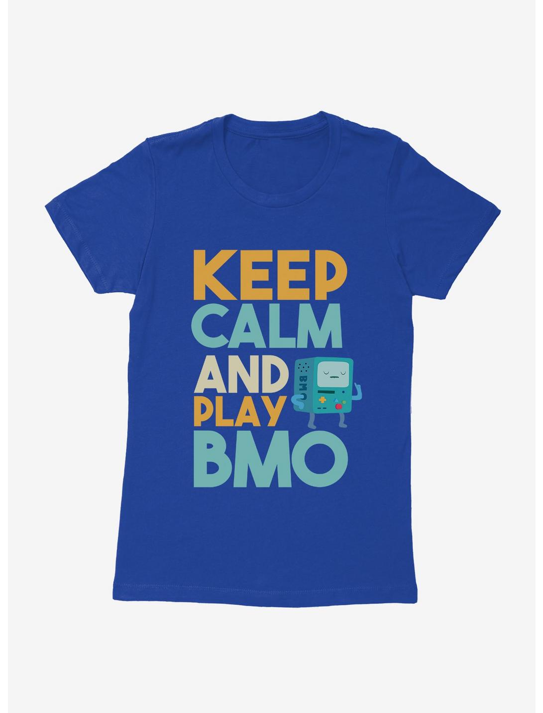 Adventure Time Keep Calm And Play BMO Womens T-Shirt, , hi-res