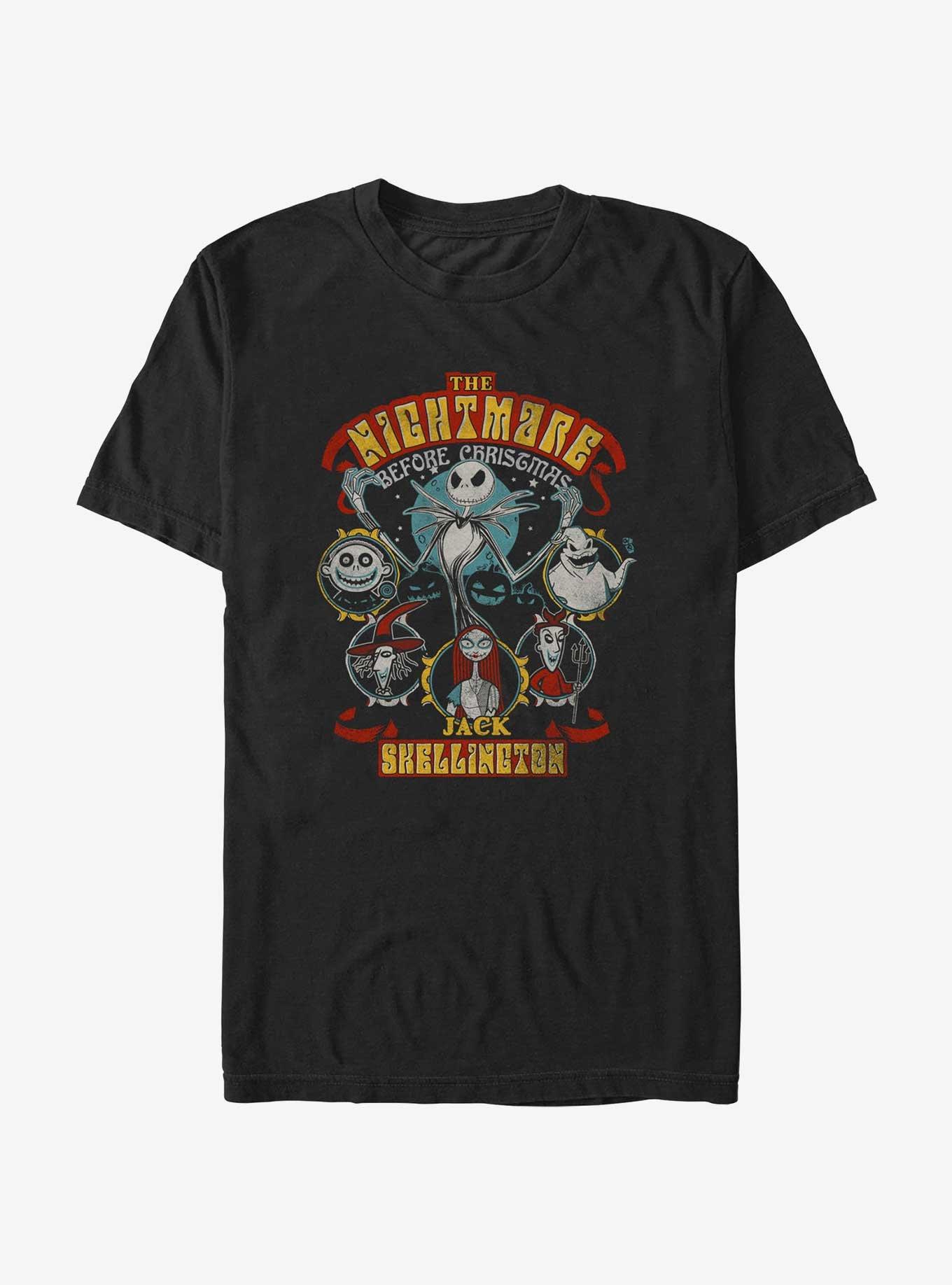 Disney The Nightmare Before Christmas Terror Team T-Shirt, BLACK, hi-res