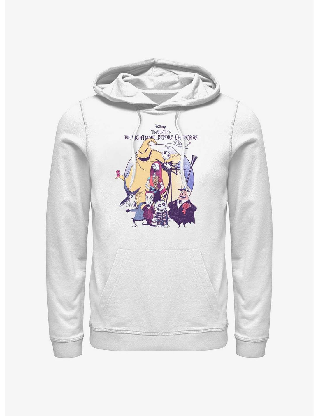 Disney The Nightmare Before Christmas Scary Squad Hoodie, WHITE, hi-res