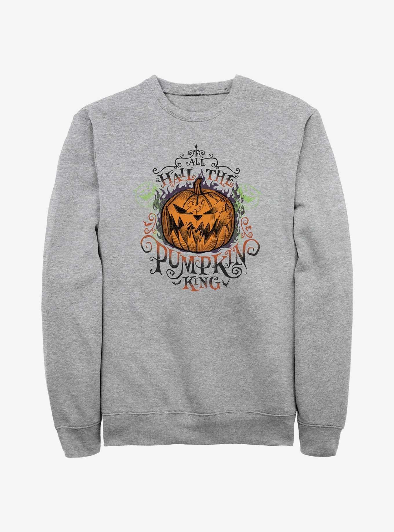 Disney The Nightmare Before Christmas All Hail The Pumpkin King Sweatshirt, , hi-res