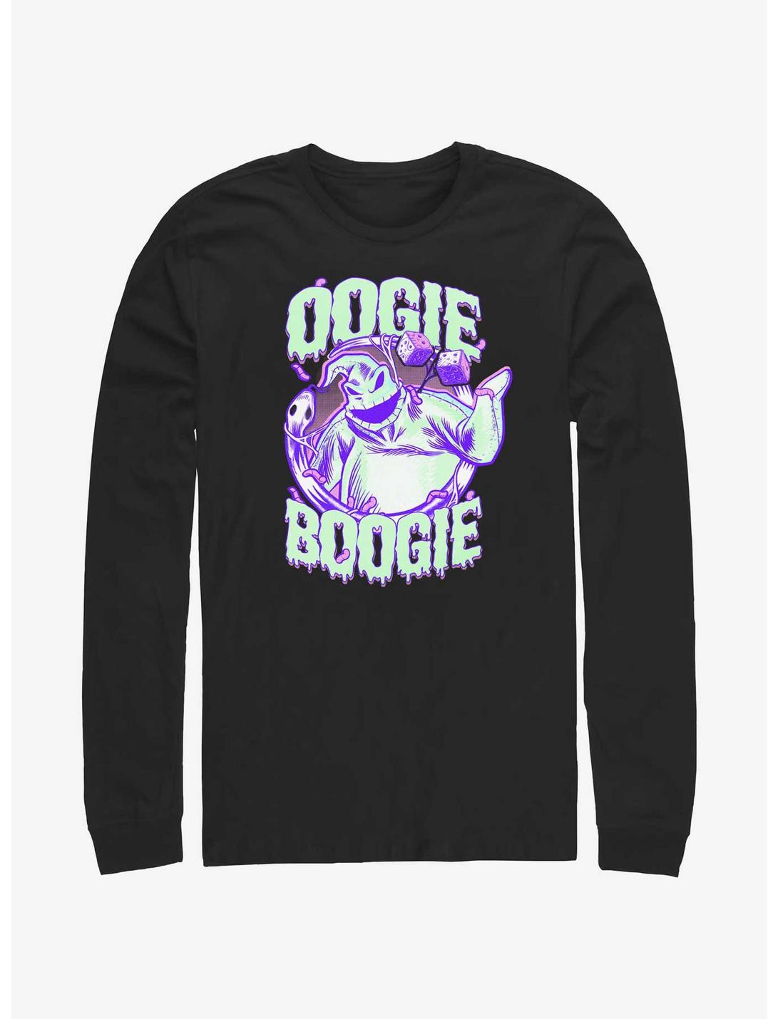 Disney The Nightmare Before Christmas Oogie Boogie Dice Long-Sleeve T-Shirt, BLACK, hi-res