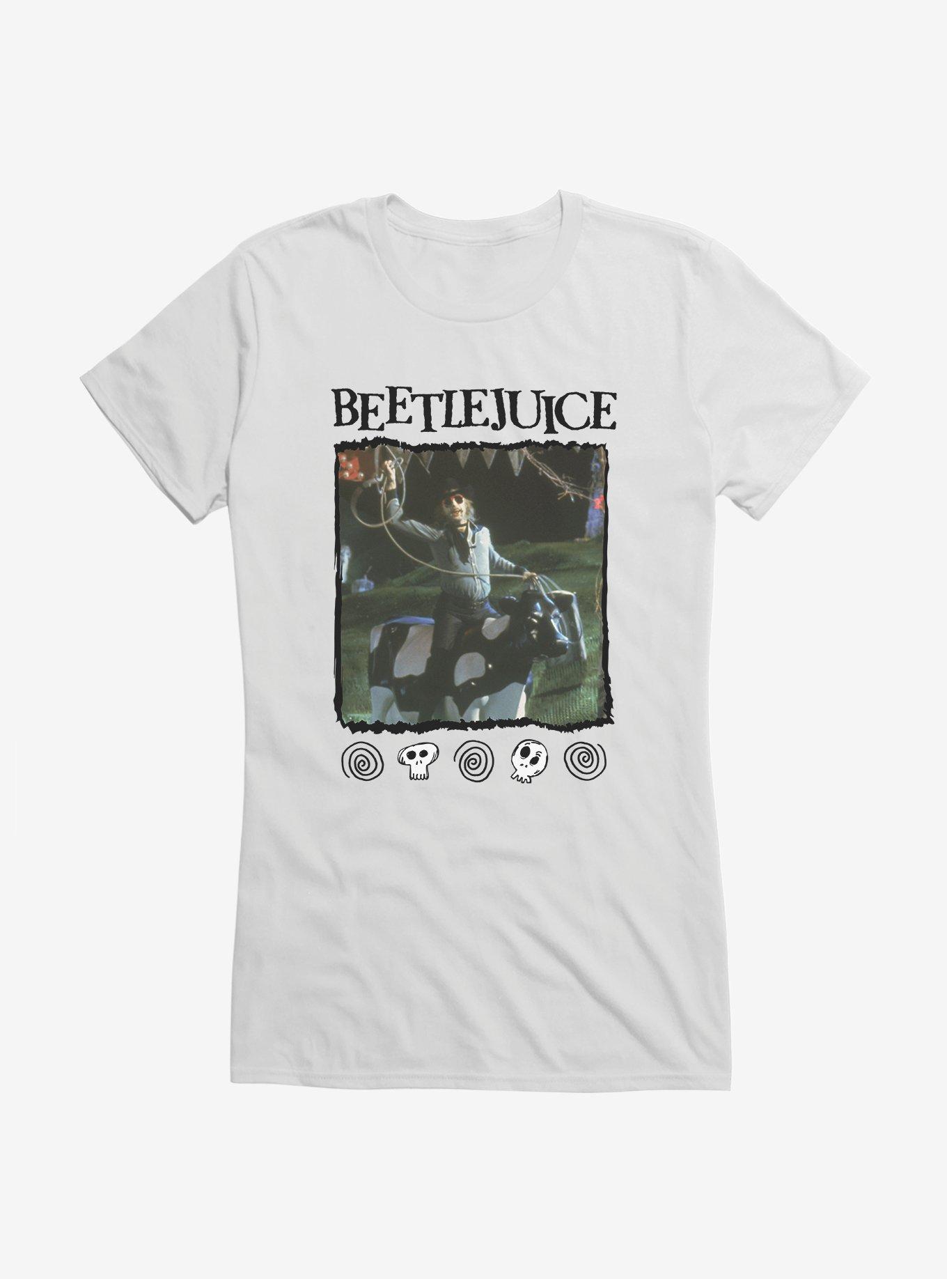 Beetlejuice Cowboy Scene Girls T-Shirt, , hi-res