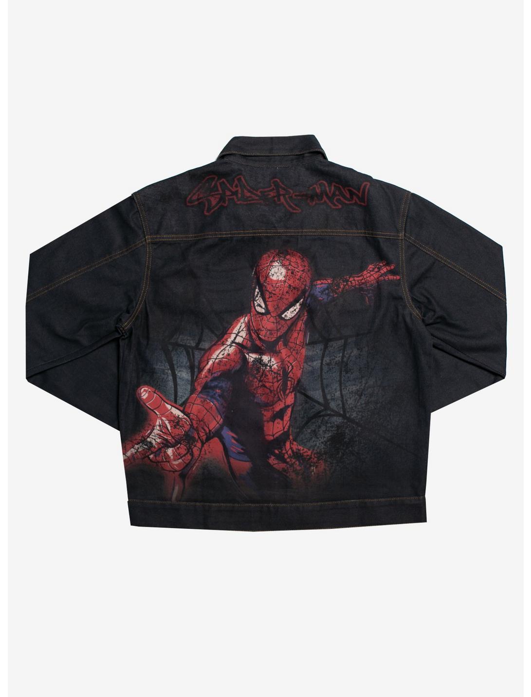 Marvel Spider-Man Denim Jacket, BLACK, hi-res