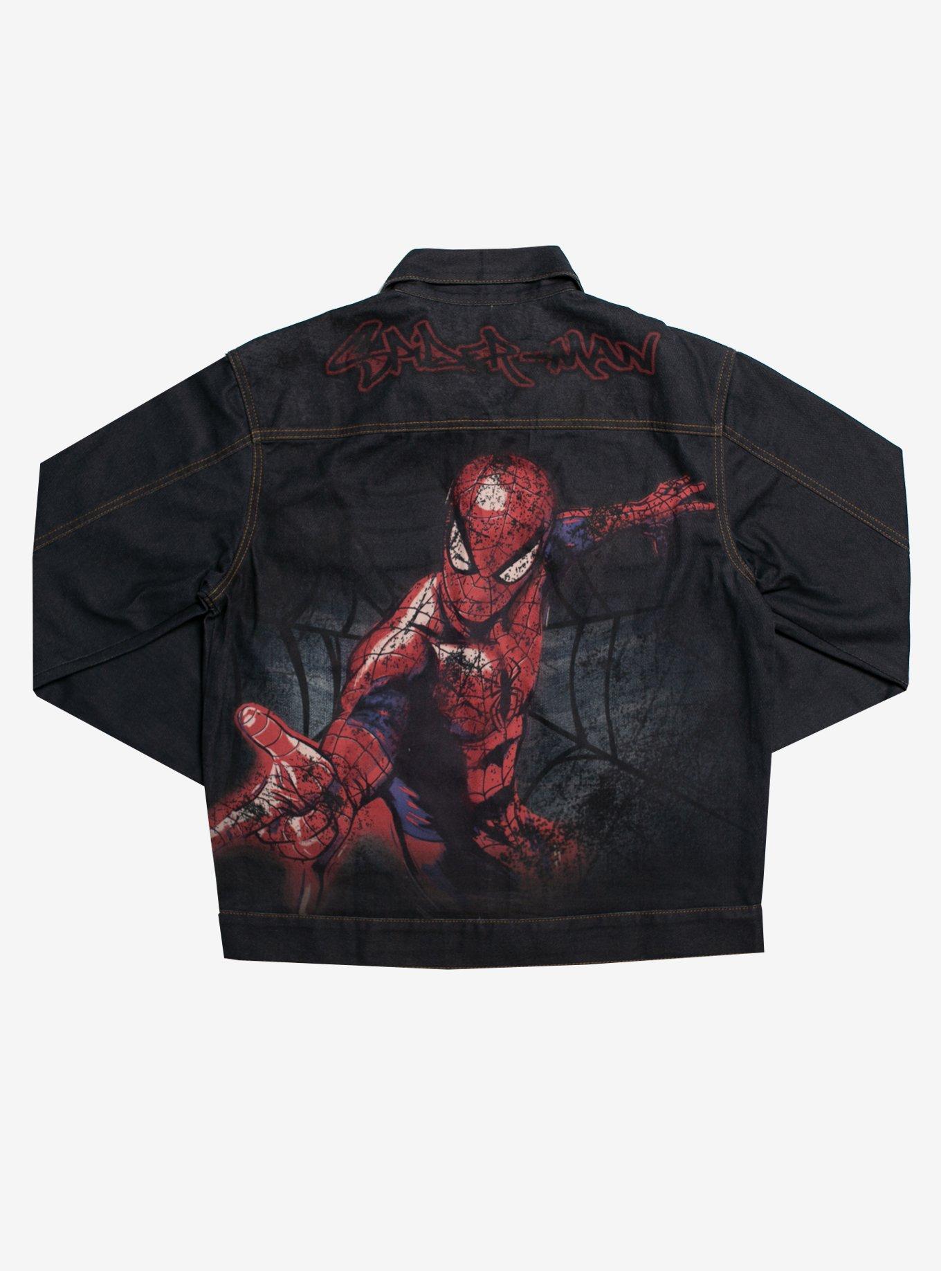 Spiderman hot sale jean jacket