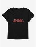 Avenged Sevenfold Red Logo Girls T-Shirt Plus Size, BLACK, hi-res