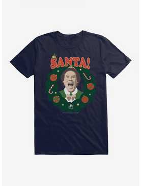 Elf Santa Buddy Wreathe T-Shirt, , hi-res