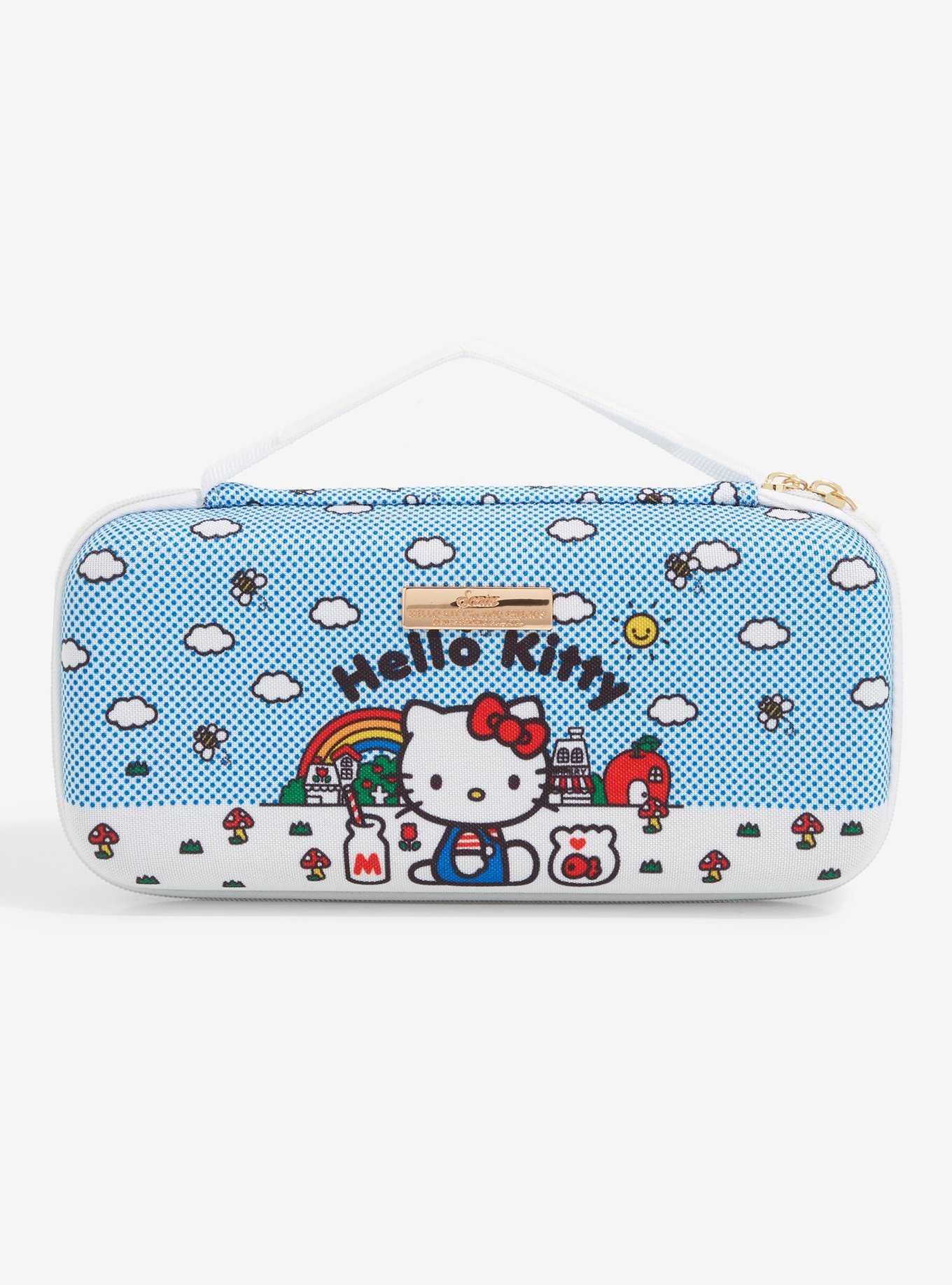 Funny Zipper Pencil Case Classic Colorful Stationery Storage Pouch
