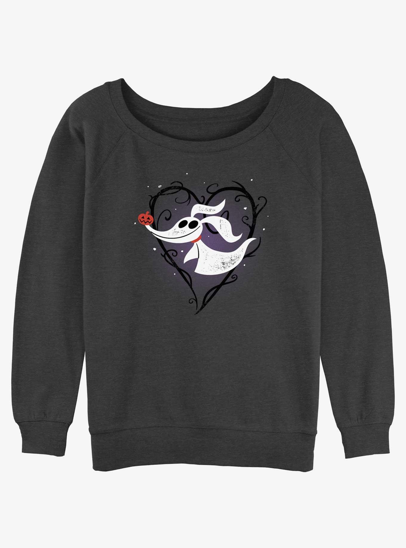 Disney The Nightmare Before Christmas Zero Beware Of Dog Girls Slouchy Sweatshirt