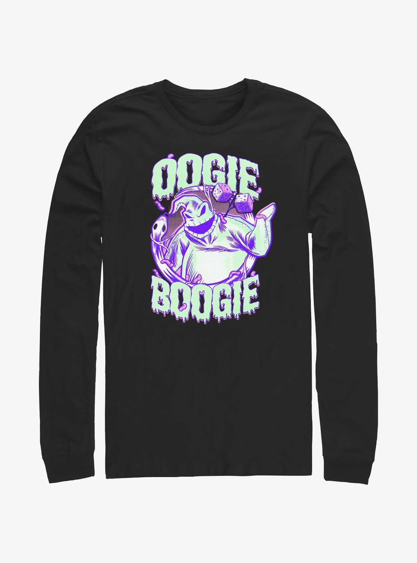 Disney The Nightmare Before Christmas Oogie Boogie Dice Long-Sleeve T-Shirt, BLACK, hi-res