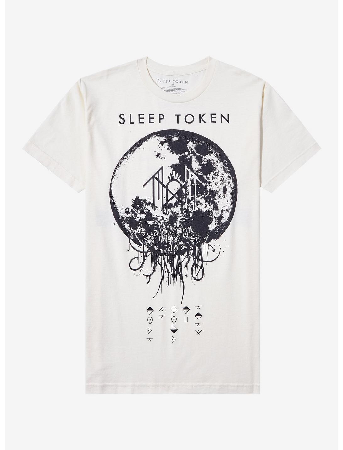 Sleep Token Take Me Back To Eden Tracklist T-Shirt, CREAM, hi-res