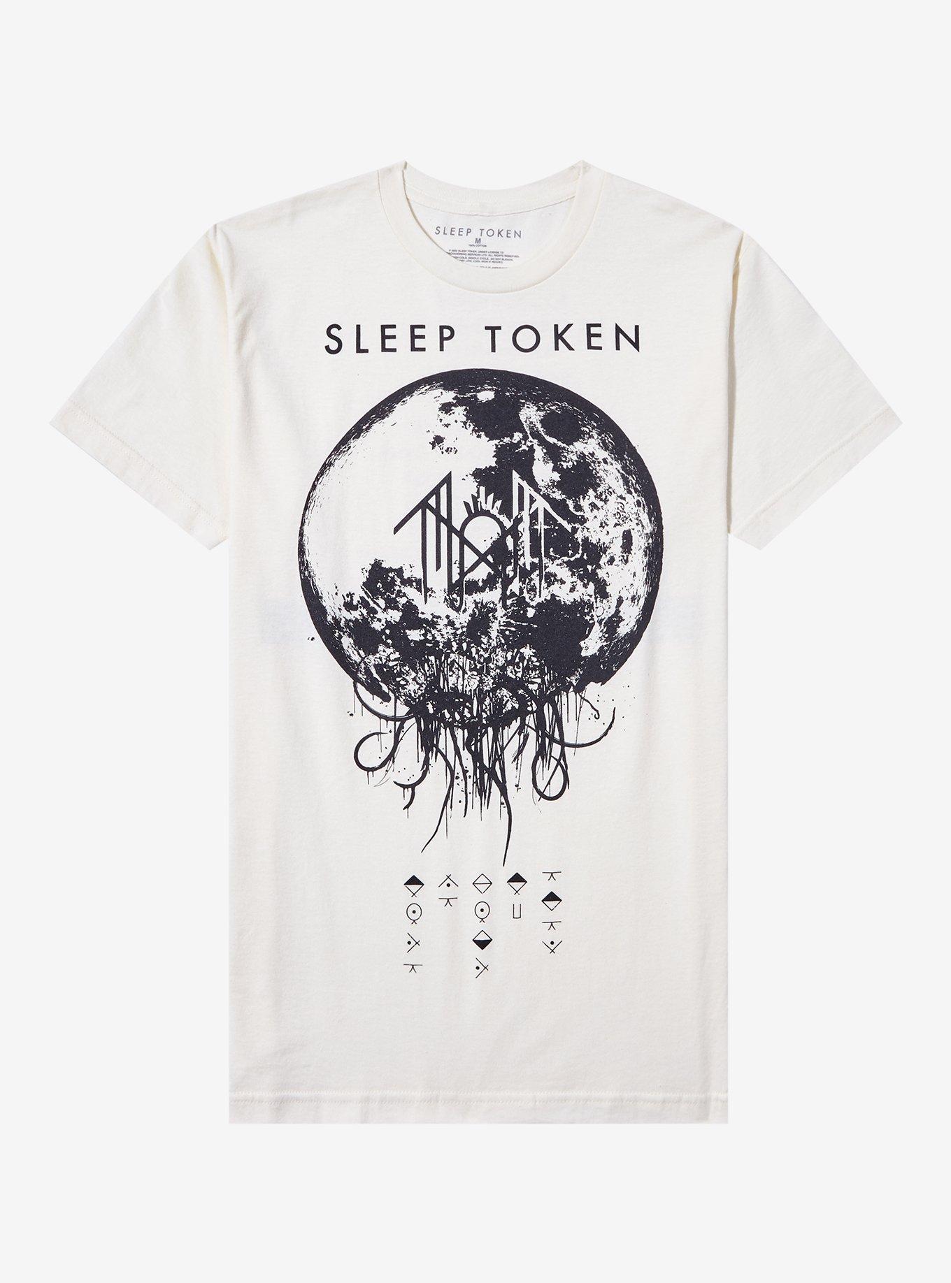 Sleep Token Take Me Back To Eden Tracklist T-Shirt, CREAM, hi-res