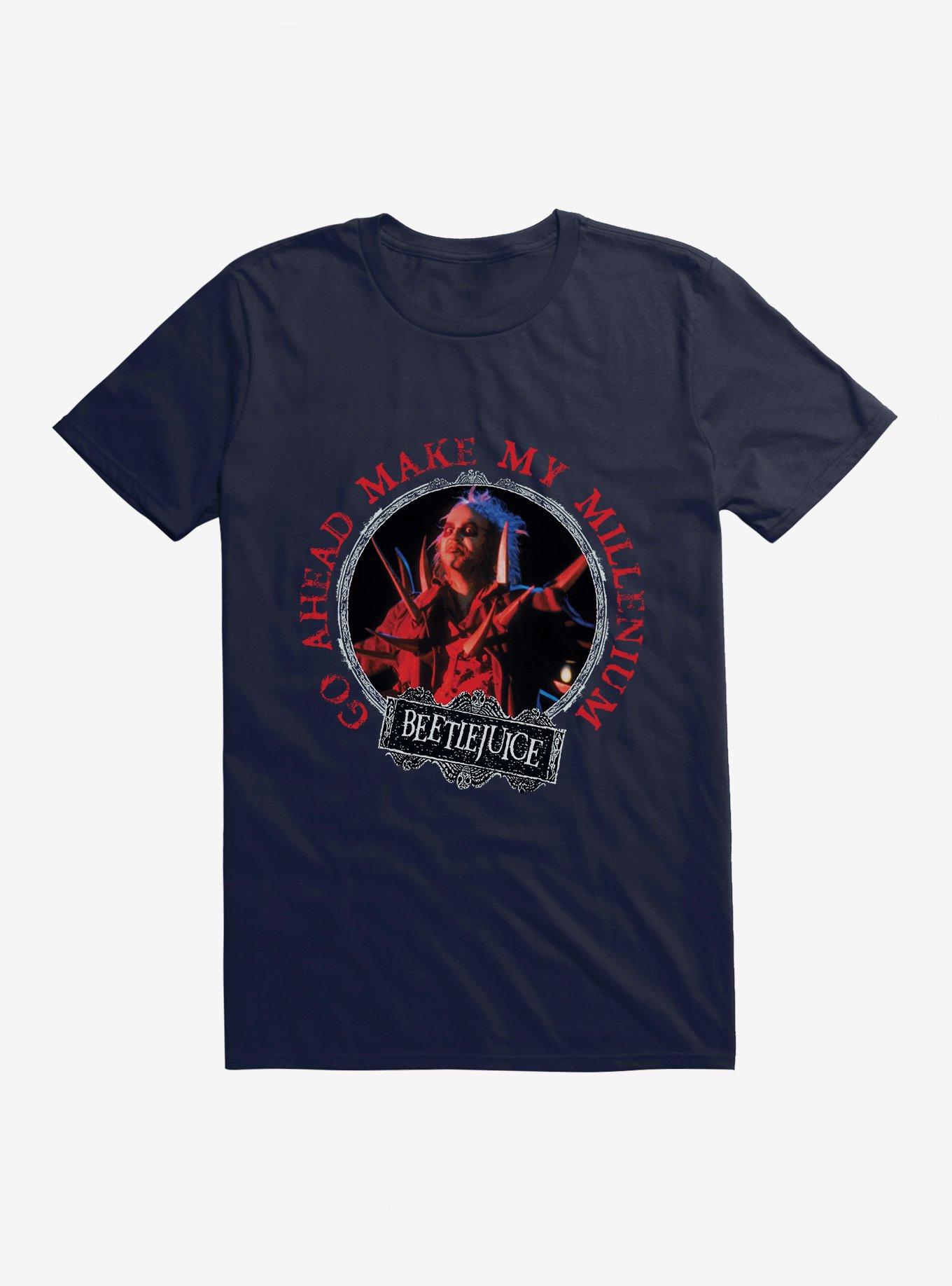 Beetlejuice Go Ahead Make My Millenium T-Shirt, , hi-res