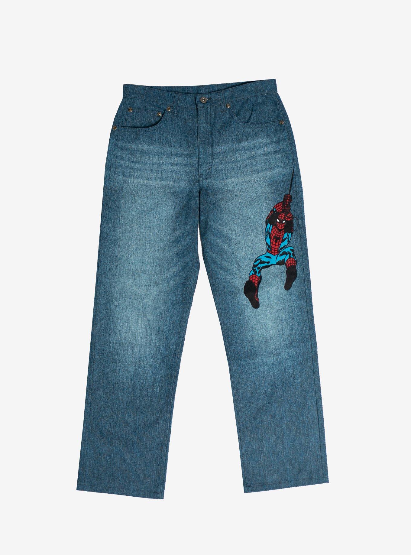 Marvel Spider-Man Youth Jeans, BLUE, hi-res