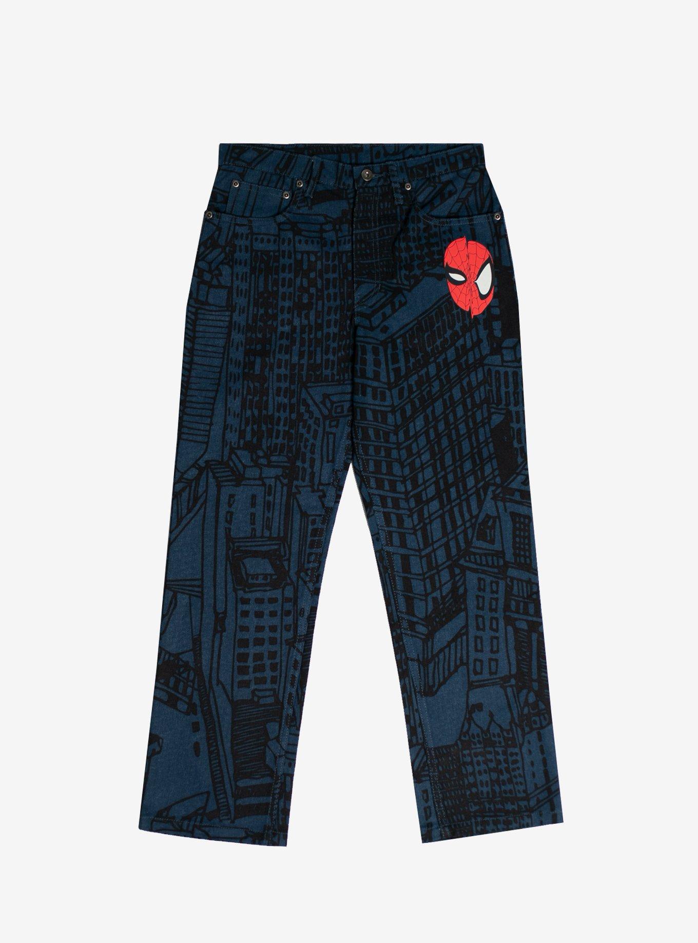 Marvel Spider-Man Youth Jeans, BLUE, hi-res