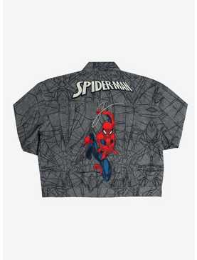 Marvel Spider-Man Youth Denim Jacket, , hi-res