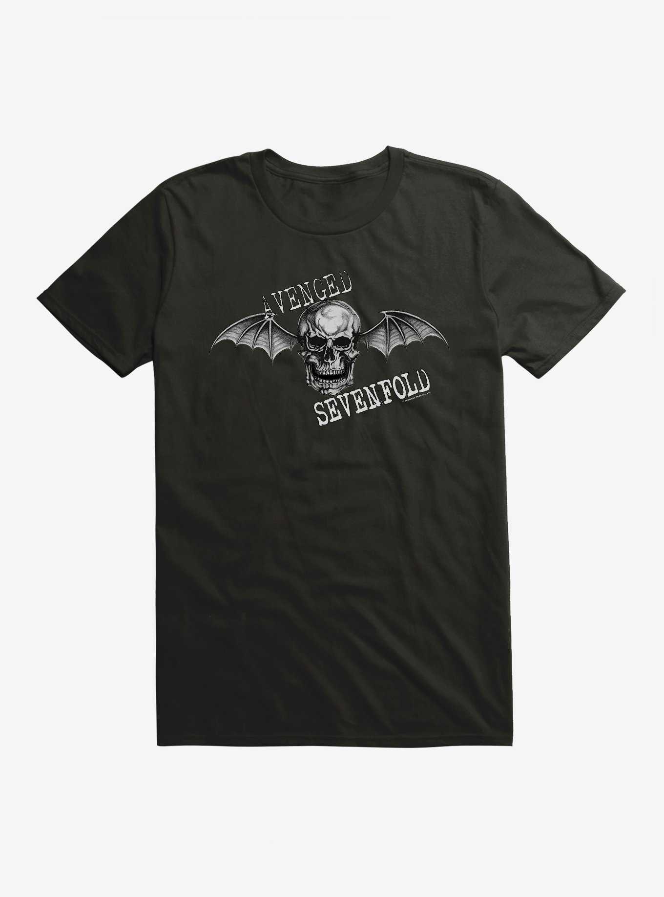 Avenged Sevenfold Deathbat Logo T-Shirt, , hi-res