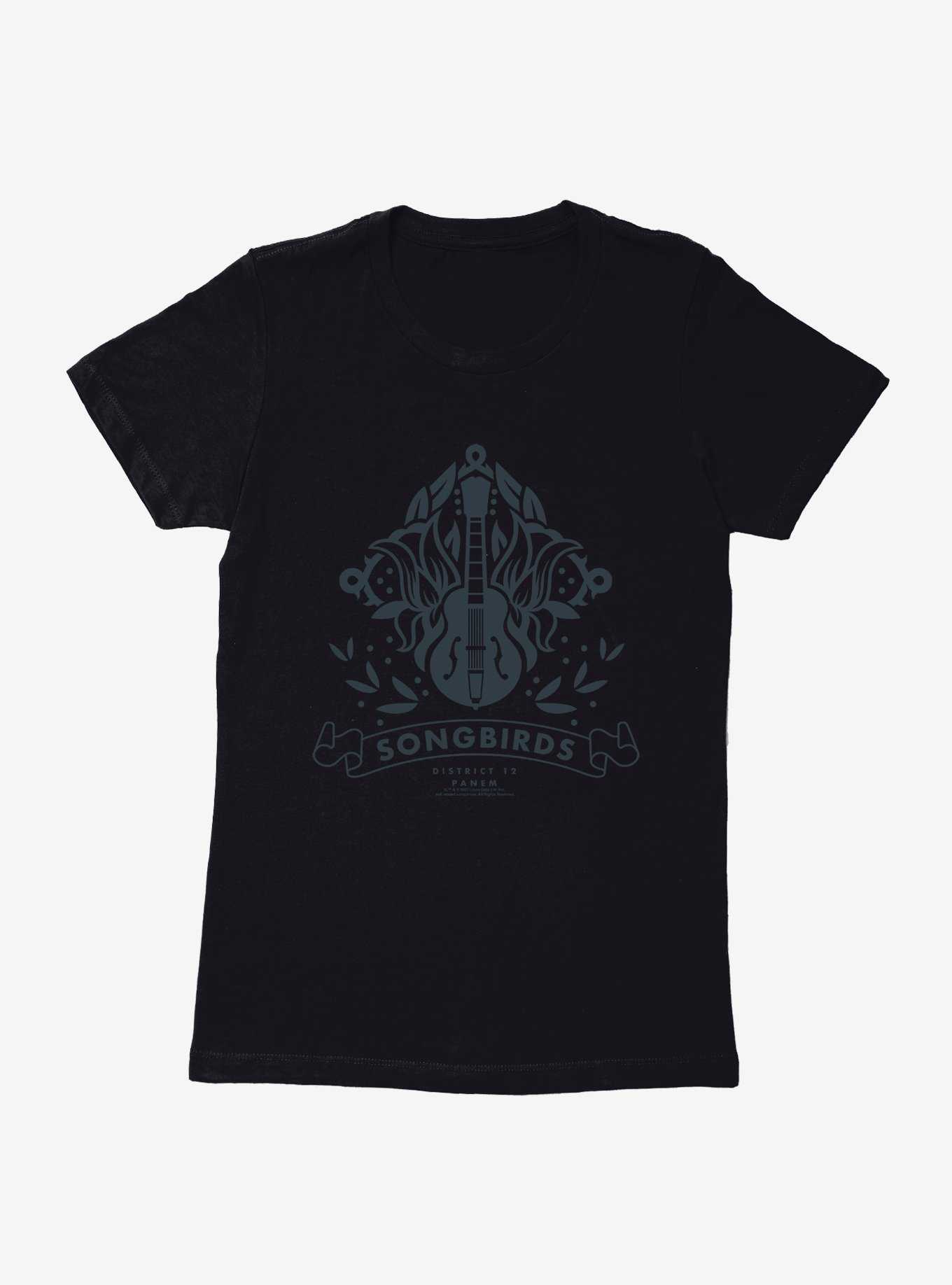 Hunger Games: The Ballad Of Songbirds And Snakes Songbrids District 12 Womens T-Shirt, , hi-res