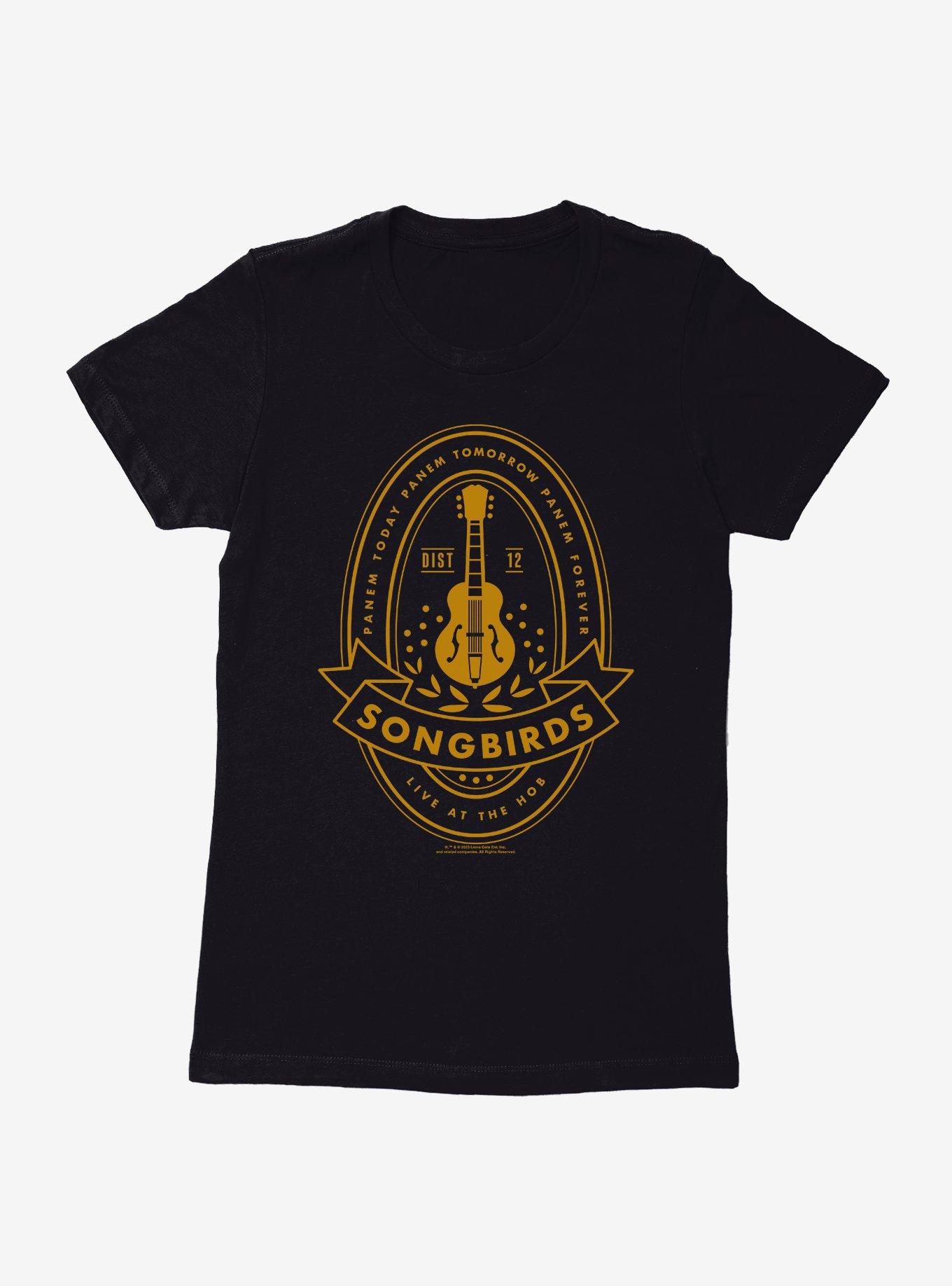 Hunger Games: The Ballad Of Songbirds And Snakes Songbirds Live At The Hob Womens T-Shirt, BLACK, hi-res
