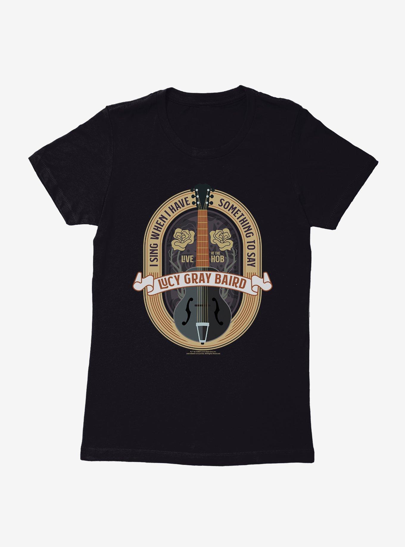 Hunger Games: The Ballad Of Songbirds And Snakes Lucy Gray Baird I Sing Womens T-Shirt, BLACK, hi-res