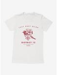 Hunger Games: The Ballad Of Songbirds And Snakes Lucy Gray Baird District 12 Womens T-Shirt, WHITE, hi-res