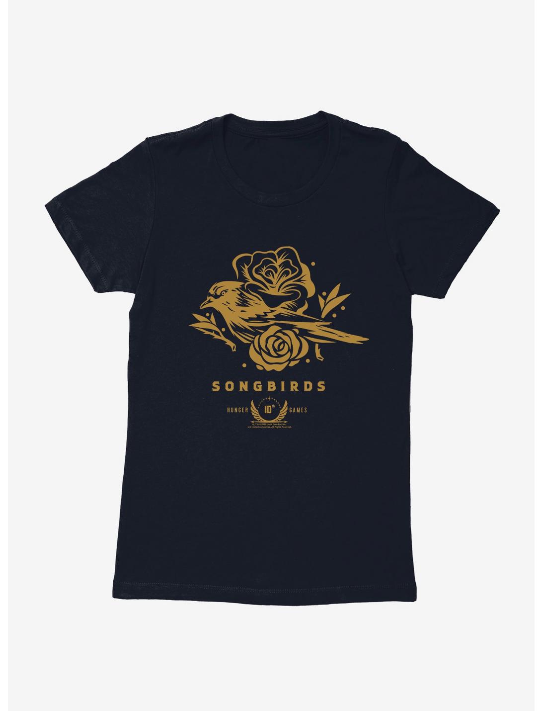 Hunger Games: The Ballad Of Songbirds And Snakes Songbirds 10th Hunger Games Womens T-Shirt, MIDNIGHT NAVY, hi-res