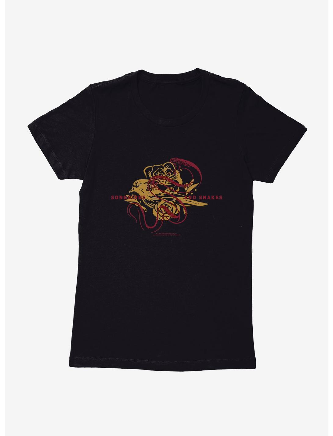 Hunger Games: The Ballad Of Songbirds And Snakes Logo Womens T-Shirt, BLACK, hi-res