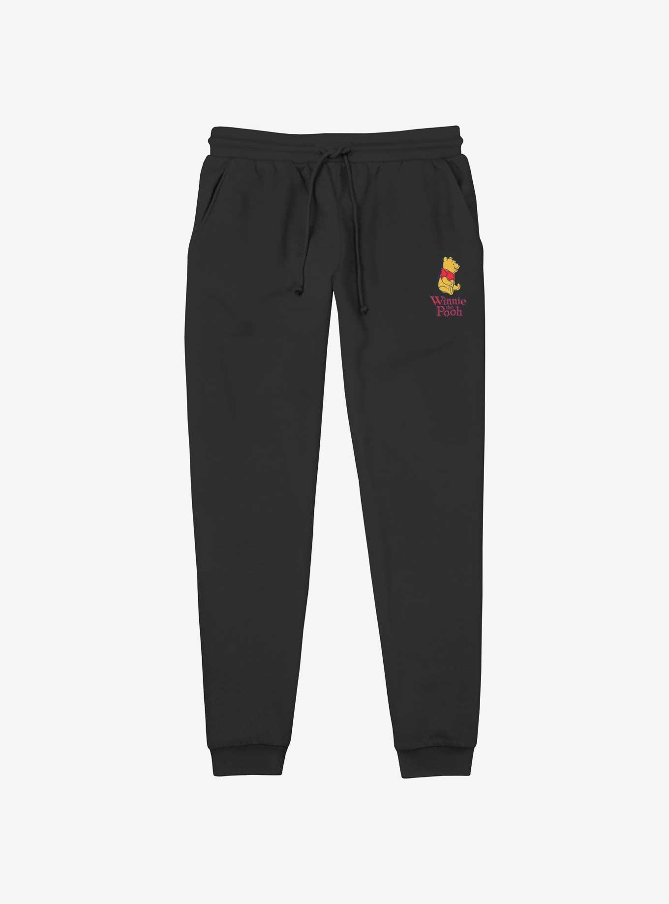 Disney Winnie The Pooh Pooh Sit Jogger Sweatpants, BLACK, hi-res