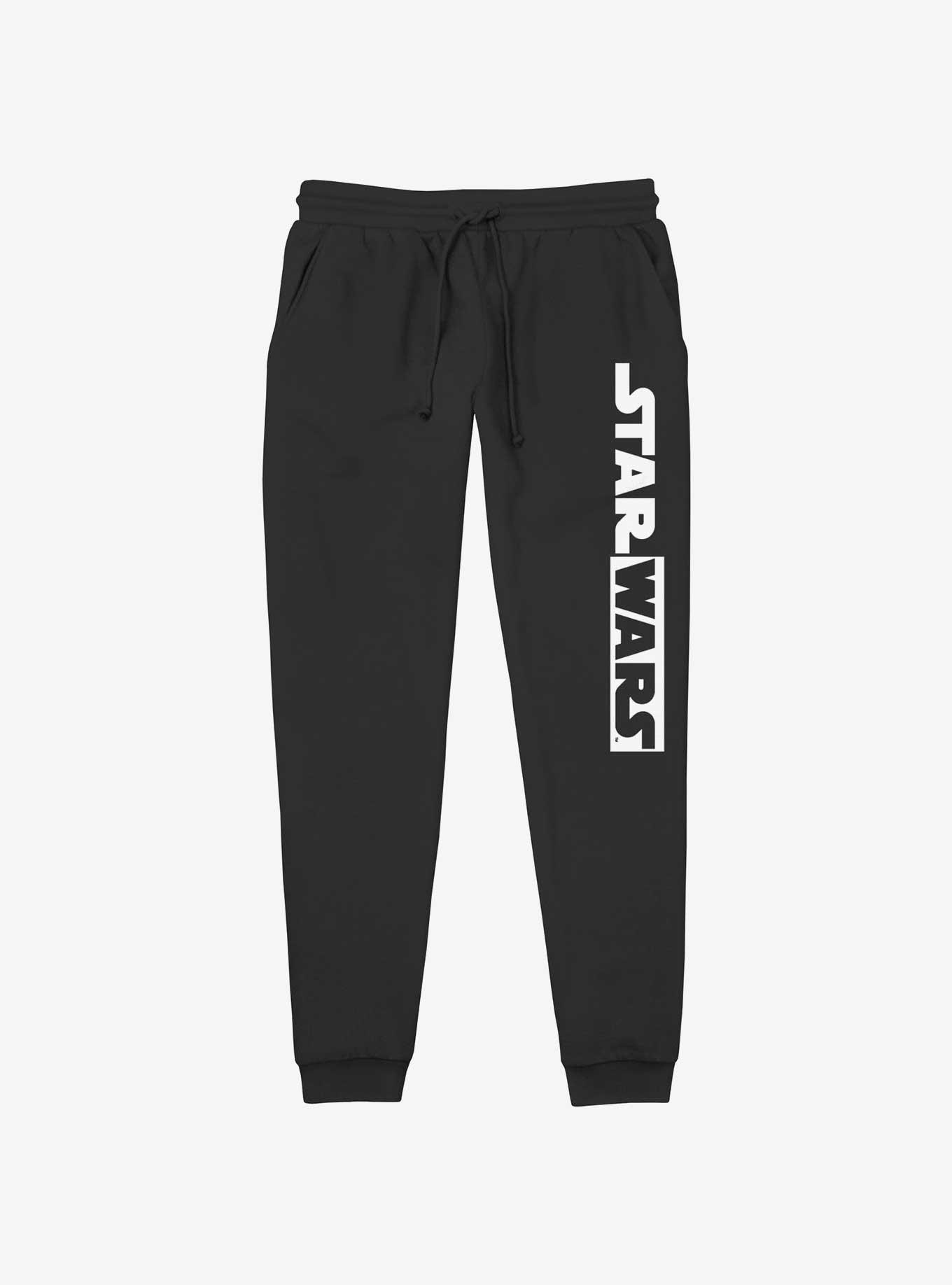 Star Wars Split Logo Jogger Sweatpants, BLACK, hi-res