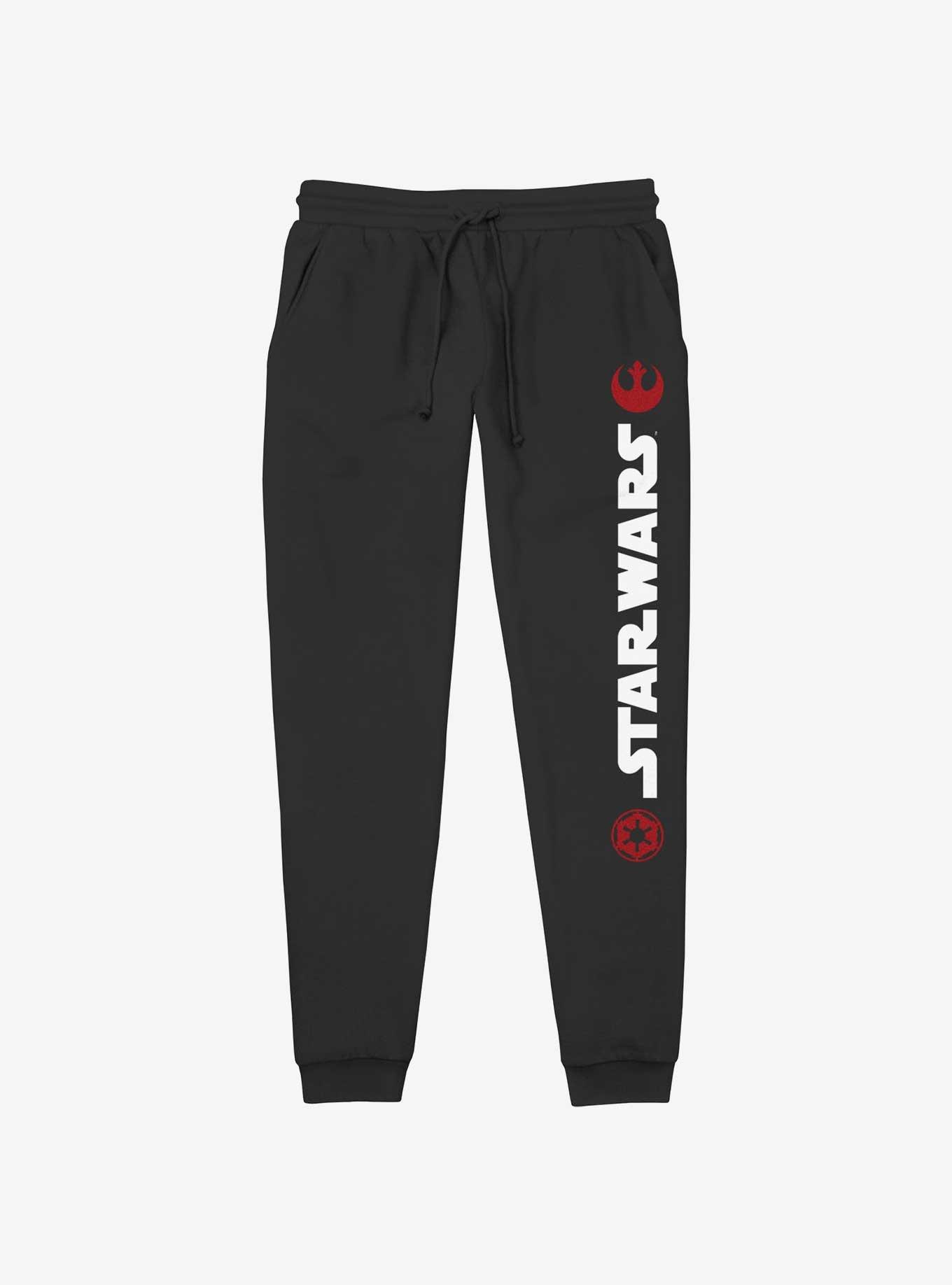 Star Wars Alliance vs. Empire Logo Jogger Sweatpants, BLACK, hi-res