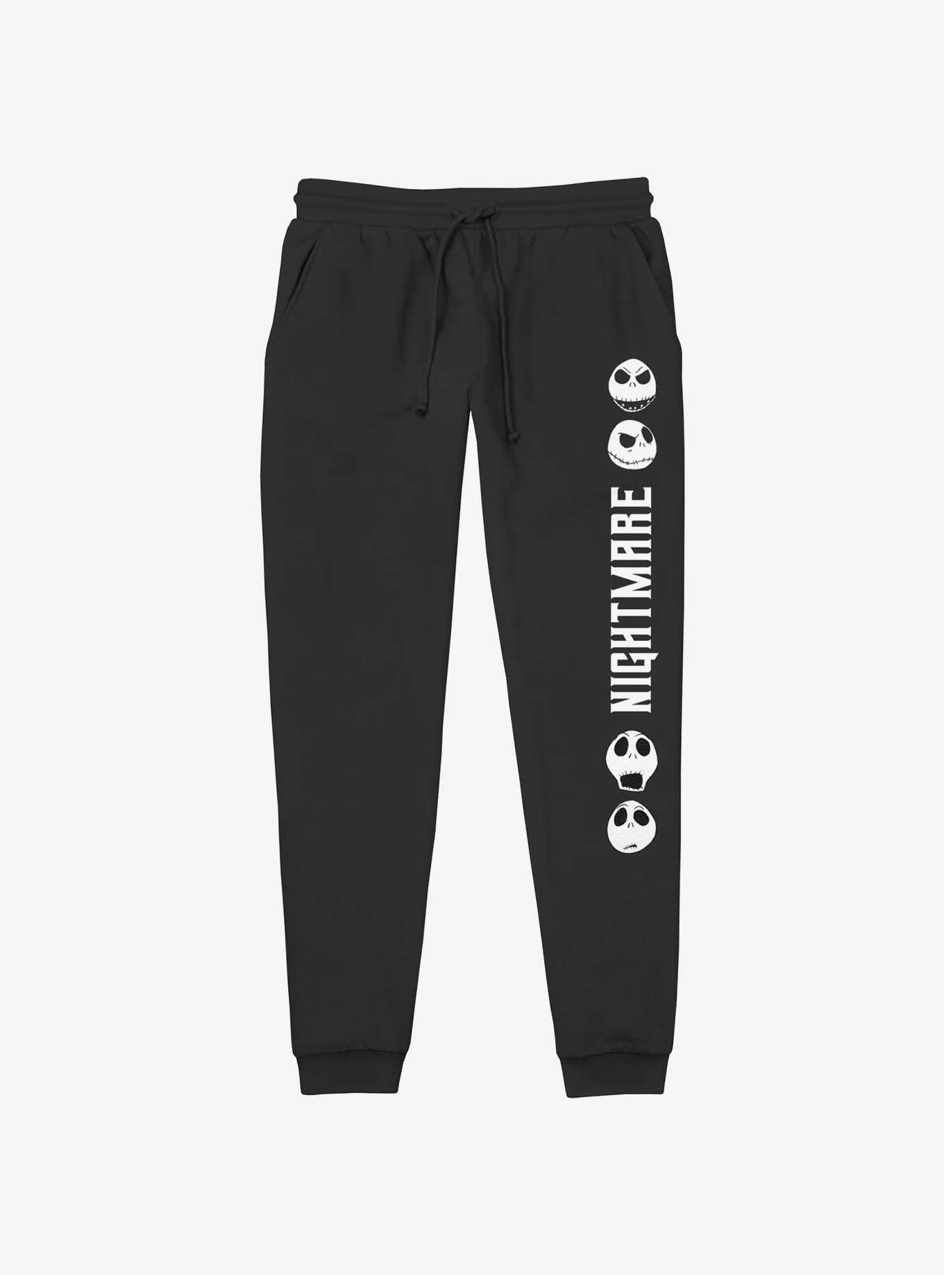 Disney The Nightmare Before Christmas Nightmare Jack Jogger Sweatpants, BLACK, hi-res