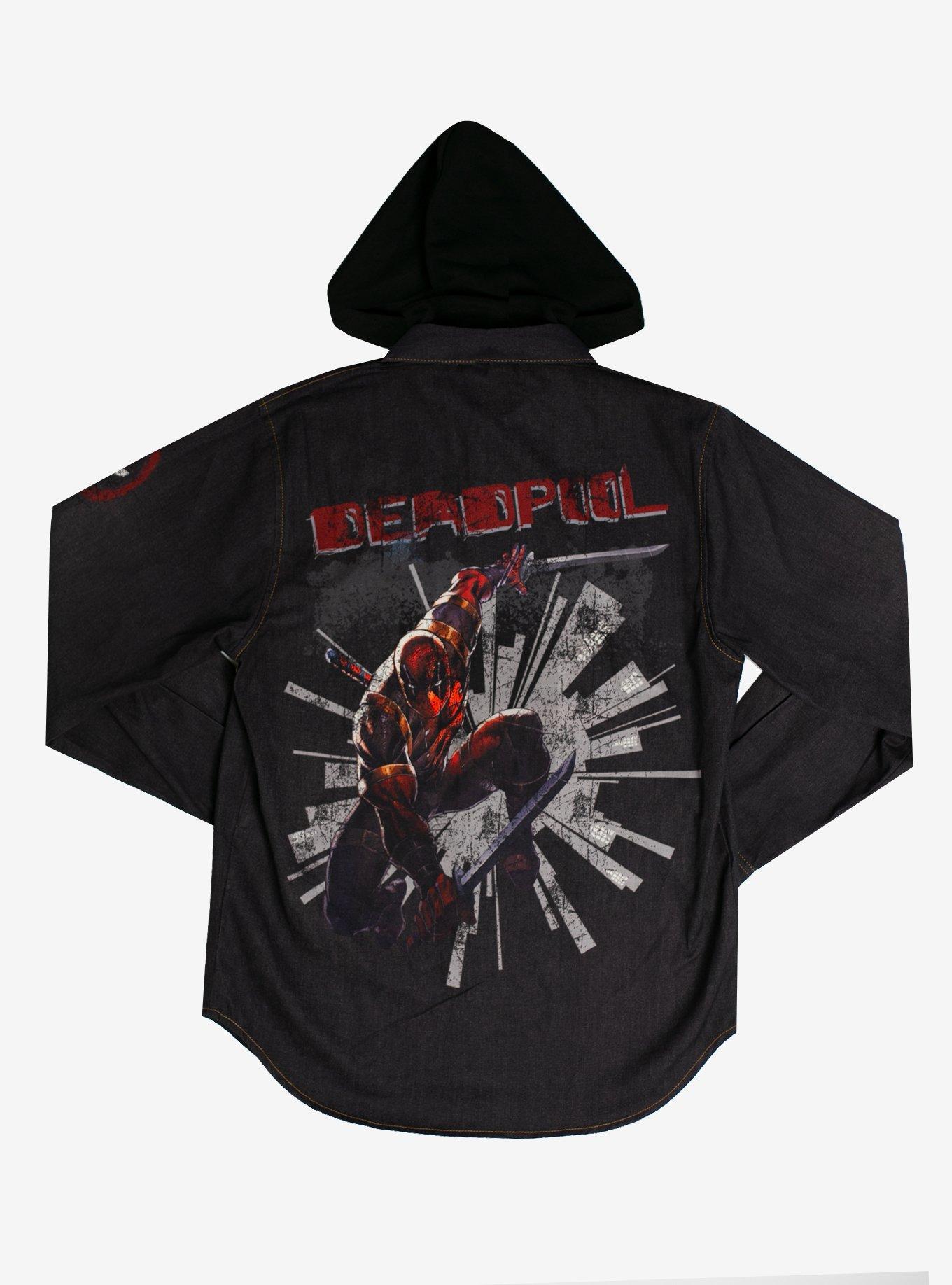 Deadpool hoodie store hot topic