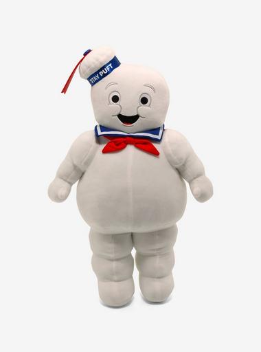 Ghostbusters Stay-Puft Marshmallow Man Plush Backpack | Hot Topic