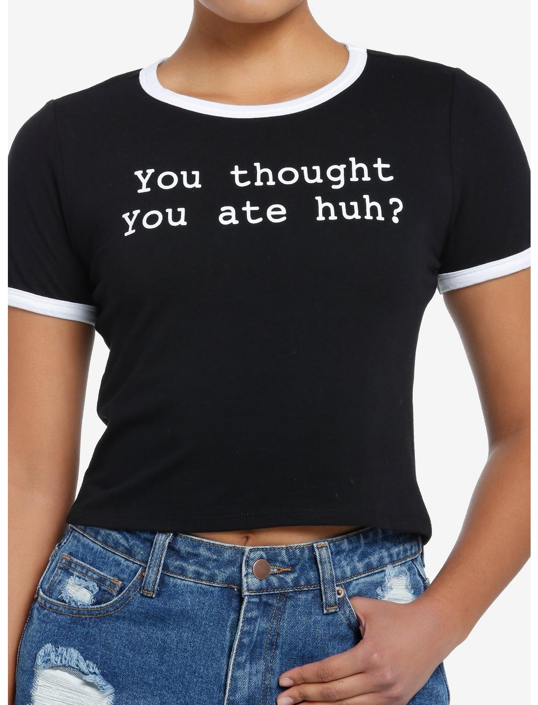 You Thought You Ate Girls Ringer Baby T-Shirt, MULTI, hi-res