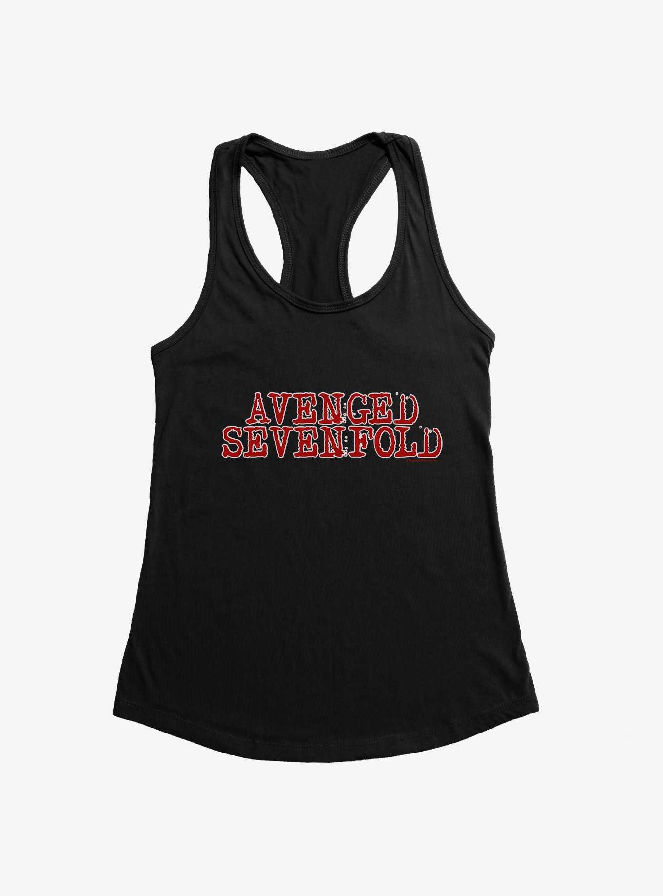 Avenged Sevenfold Red Logo Girls Tank, , hi-res