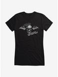 Avenged Sevenfold Deathbat Logo Girls T-Shirt, BLACK, hi-res