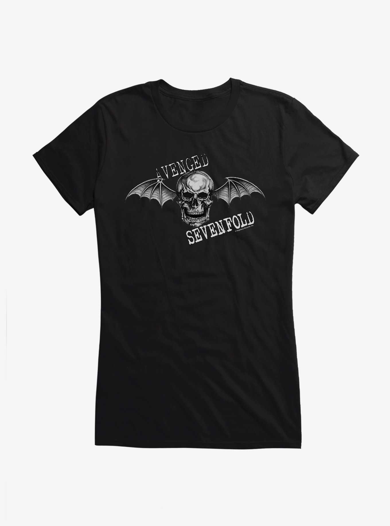 Avenged Sevenfold Deathbat Logo Girls T-Shirt, , hi-res