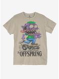 The Offspring Demon Skateboarder T-Shirt, SAND, hi-res