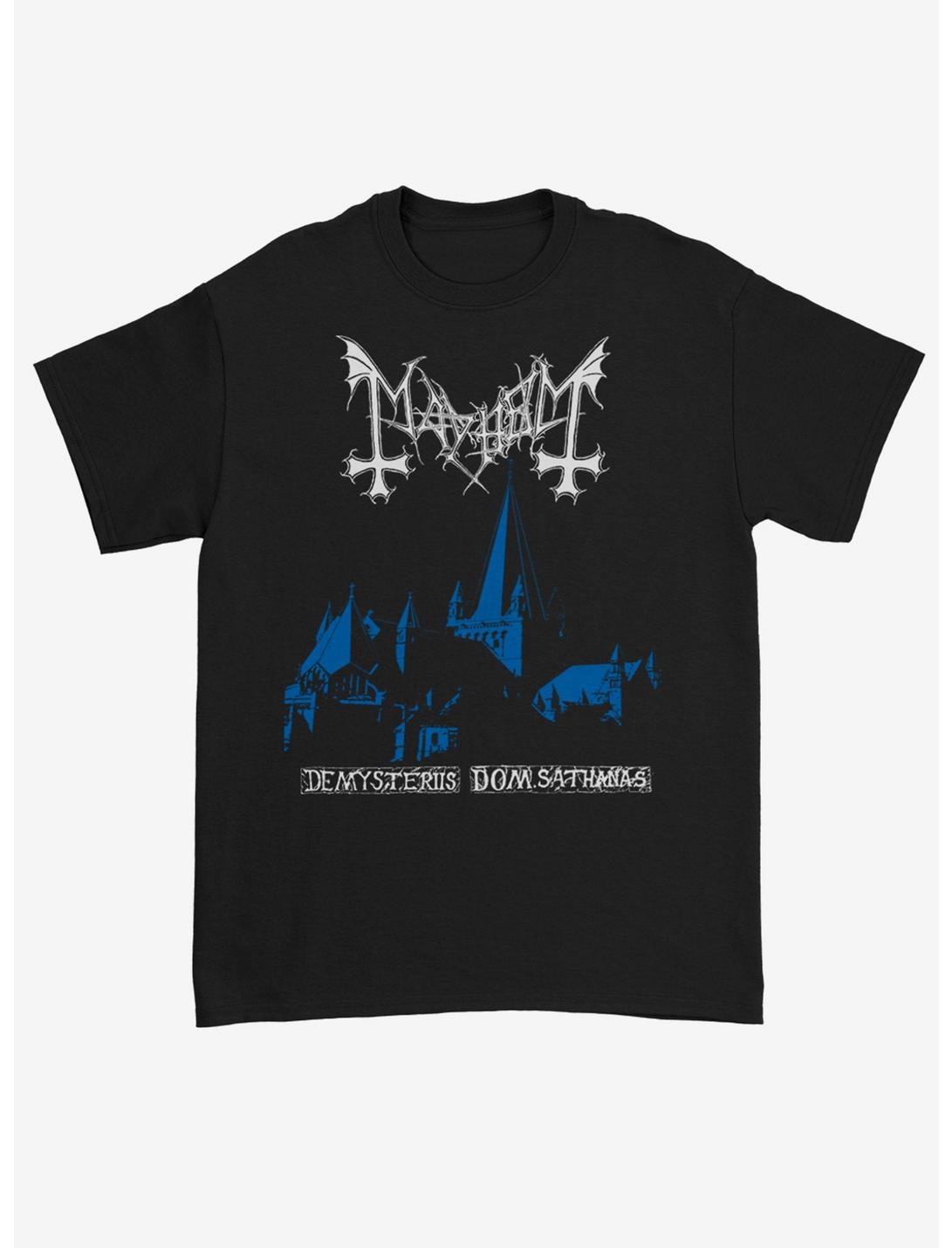Mayhem De Mysteriis Dom Sathanas T-Shirt, BLACK, hi-res