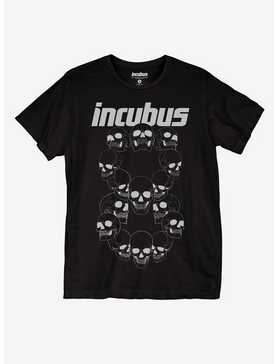 Incubus 8 Skulls T-Shirt, , hi-res